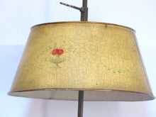 Load image into Gallery viewer, Lampe bouillotte en tôle peinte XIXème 3 feux / Bronze lamp painted 19th century