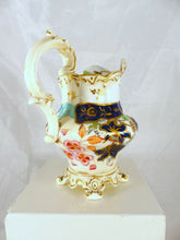 Load image into Gallery viewer, Superbe Service à café 19ème Porcelaine Bleu Cobalt 6 Pers. Bayeux La Valentine