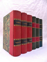 Load image into Gallery viewer, 1930'S Antique French Faux Books Leather Wood Decoration Fake - #4