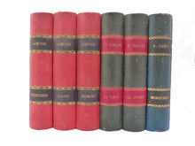 Load image into Gallery viewer, 1930'S Antique French Faux Books Leather Wood Decoration Fake - #4