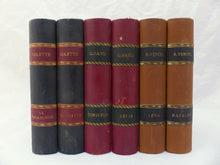 Load image into Gallery viewer, 1930'S Antique French Faux Books Leather Wood Decoration Fake - #2