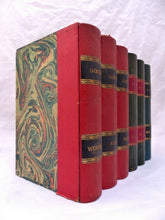 Load image into Gallery viewer, 1930'S Antique French Faux Books Leather Wood Decoration Fake - #4