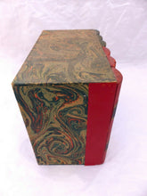 Load image into Gallery viewer, 1930'S Antique French Faux Books Leather Wood Decoration Fake - #4