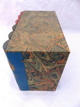 Load image into Gallery viewer, 1930'S Antique French Faux Books Leather Wood Decoration Fake - #4