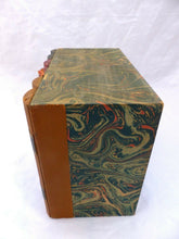 Load image into Gallery viewer, 1930'S Antique French Faux Books Leather Wood Decoration Fake - #2