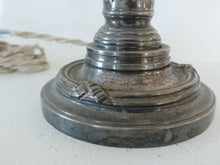 Load image into Gallery viewer, Gorgeous 19th Antique Candelabra Silverplated Bronze Louis XVI style - 5 lights