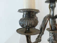 Load image into Gallery viewer, Gorgeous 19th Antique Candelabra Silverplated Bronze Louis XVI style - 5 lights
