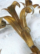 Load image into Gallery viewer, Gorgeous Gilded Brass Wall Light Sconce 70's Regency Mid Century HANS KOGL style