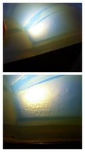 Load image into Gallery viewer, Gorgeous Set 3 Anglewall Light Sconces ART DECO Opalescent Glass signed EZAN