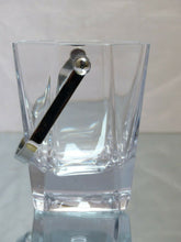 Load image into Gallery viewer, CRISTAL de FRANCE Gorgeous vintage Ice Bucket Molded Crystal Handle 1970