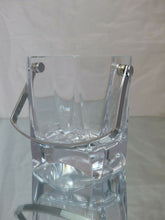 Load image into Gallery viewer, CRISTAL de FRANCE Gorgeous vintage Ice Bucket Molded Crystal Handle 1970