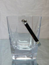 Load image into Gallery viewer, CRISTAL de FRANCE Gorgeous vintage Ice Bucket Molded Crystal Handle 1970