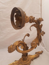 Load image into Gallery viewer, XL Large Antique PAIR French Gilt Bronze Rococo 19TH Wall Light Sconce Louis XV