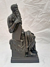 Load image into Gallery viewer, 19TH Antique Decorative Figure of Moses French Bronze Statue After Michelangelo