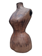 Load image into Gallery viewer, Antique French WASP WAIST Tailor's Dummy Mannequin Dress Form STOCKMAN - 1880