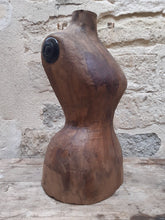 Load image into Gallery viewer, Antique French WASP WAIST Tailor's Dummy Mannequin Dress Form STOCKMAN - 1880