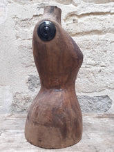 Load image into Gallery viewer, Antique French WASP WAIST Tailor's Dummy Mannequin Dress Form STOCKMAN - 1880