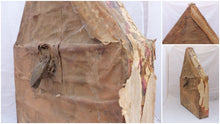 Load image into Gallery viewer, XXL 24" Antique French Diorama Box Ex Voto subject Religious Rare House pattern