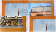 Load image into Gallery viewer, 1900 Set 3x Antique Painting Theme Gypsy Trailers Signed Veuillet 26x19&quot; Framed
