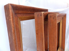 Load image into Gallery viewer, Gorgeous set 3x Antique colored Wood Frame 24x20" Charming Collection 1900