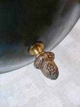 Load image into Gallery viewer, HUGE Antique French 8 Arms Ormolu Bronze Tole Chandelier Ceiling Empire 19TH