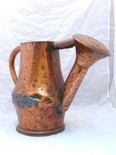 Load image into Gallery viewer, Late 18th Century Antique French Rare Copper Watering Can Patina Deco Garden
