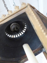Load image into Gallery viewer, Antique Religious Gothic Church Lantern Ceiling Light Candle Holder 19TH