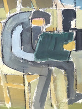 Load image into Gallery viewer, 1900 Antique Painting Artist Sudent Studio 26x19" Oil on paper