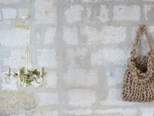 Load image into Gallery viewer, Charming Florentine Chandelier Painted Metal Tole Flowers 60's Italian Cage