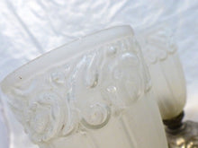 Load image into Gallery viewer, Gorgeous Set 3x Wall Light Ceiling Sconces ART DECO Nickelplate Tole France 1920