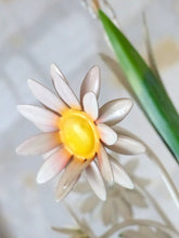 Load image into Gallery viewer, Charming Florentine Chandelier Painted Metal Tole Flowers 70's Italian Ceiling 8