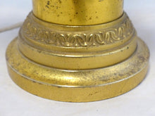 Load image into Gallery viewer, Gorgeous Antique French Table Desk Lamp Gilded Bronze 1900 Empire Style 3 Fires