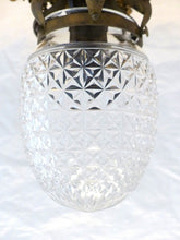 Load image into Gallery viewer, Antique French Ceiling 19TH Church Religious Chandelier Gilded Angels Crystal