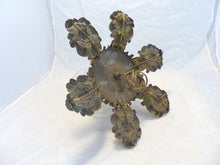 Load image into Gallery viewer, Antique French Ceiling 19TH Church Religious Chandelier Gilded Angels Crystal