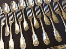 Load image into Gallery viewer, CHRISTOFLE VENDOME Complete Table Dinner set 12 Place settings 36pcs Silverplate
