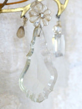Load image into Gallery viewer, Antique Pair French Empire Wall Light Sconce 2 Lights Gilded Bronze brass 1900