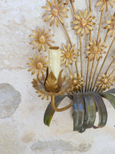 Load image into Gallery viewer, XXL Mid Century Italian Ceiling Wall Light Gilded Tole Chandelier Hans Kogl St.