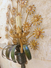 Load image into Gallery viewer, XXL Mid Century Italian Ceiling Wall Light Gilded Tole Chandelier Hans Kogl St.