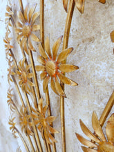 Load image into Gallery viewer, XXL Mid Century Italian Ceiling Wall Light Gilded Tole Chandelier Hans Kogl St.