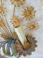 Load image into Gallery viewer, XXL Mid Century Italian Ceiling Wall Light Gilded Tole Chandelier Hans Kogl St.
