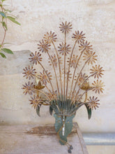 Load image into Gallery viewer, XXL Mid Century Italian Ceiling Wall Light Gilded Tole Chandelier Hans Kogl St.