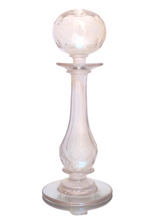 Load image into Gallery viewer, Gorgeous XL 12" Antique French Provence Oil Lamp Weaver Lamp 19TH Cut Crystal