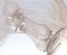 Load image into Gallery viewer, Gorgeous XL 12" Antique French Provence Oil Lamp Weaver Lamp 19TH Cut Crystal