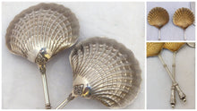 Load image into Gallery viewer, 19TH Antique French Horn Handled 45pc Table Fruits Knife Serving Set Silver Box