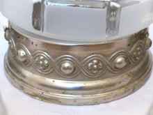 Load image into Gallery viewer, Gorgeous Wall Light Ceiling Sconces ART DECO Nickelplate Tole France 1920 Rare