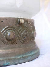 Load image into Gallery viewer, Gorgeous Wall Light Ceiling Sconces ART DECO Nickelplate Tole France 1920 Rare