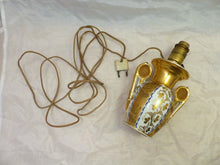 Load image into Gallery viewer, Elegant antique French Lamp 19TH Paris Porcelain White & Gilded