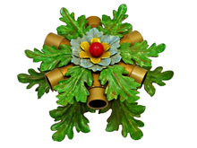 Load image into Gallery viewer, BANCI Mid Century Murano Ceiling Wall Light Painted Tole Chandelier BAGUES Style