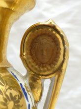 Load image into Gallery viewer, Elegant antique French Lamp 19TH Paris Porcelain White & Gilded