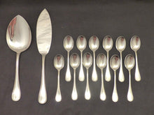 Load image into Gallery viewer, CHRISTOFLE PERLES RARE Complete Ice Cream set 12 Place settings 14pc MINT Server
